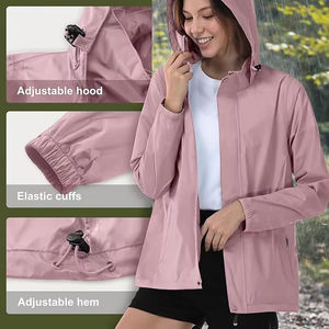 Chaqueta Softshell de Otoño para Mujer al por Mayor, Chaqueta Ligera Ecológica, Impermeable, Transpirable y Resistente al Viento con Exterior de Nailon - Product Image 4