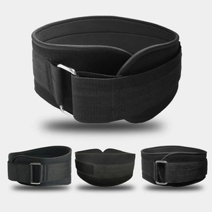 Weightlifting Soft Neoprene Belt Waist <b>Brace</b> For Strength Training Compression Support Flexible Unisex All Season Lifting Belts - Product Image 3