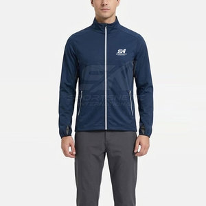 <b>Running</b> <b>Winter</b> <b>Jacket</b> For Men Quick Dry Athletic Wear With Full Front Zip For Exercise Training <b>Running</b> And Outdoor Performance - Product Image 3