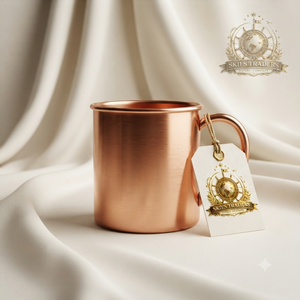 Mug à Moscow Mule en cuivre pur martelé fait main, robuste, en métal, forme baril, pour cocktails et bières, vente en gros - Product Image 1
