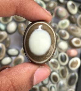 Suleymani Eyes Plain Oval Shape Loose Gemstone Cabochon Making Jewelry Pendant Ring Necklace Precio al por mayor por pieza natural - Product Image 1