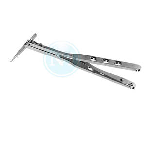 Punzón de trabeculectomía con logotipo personalizado, hoja de corte en ángulo de acero inoxidable - Product Image 3