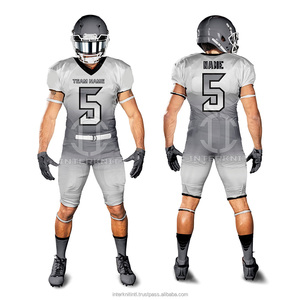 ชุดยูนิฟอร์มอเมริกันฟุตบอลสำหรับผู้ใหญ่ เสื้อกีฬาระบายอากาศพร้อมกางเกงขายาว แขนสั้น พิมพ์ลายตามสั่งสำหรับทีม - Product Image 2