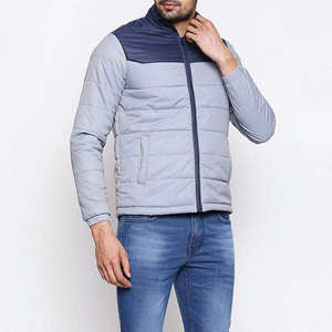 Service OEM, conception professionnelle, veste matelassée imperméable à col montant et capuche, style streetwear, pour homme, hiver et automne, fermeture éclair, unie, avec logo - Product Image 6