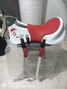 อานม้าแบบ Snap-on คุณภาพเยี่ยมสำหรับการขี่แบบอังกฤษ ทนทาน พร้อมโครงสร้างไฟเบอร์หนังสังเคราะห์และฮาร์ดแวร์ที่ออกแบบมาอย่างแข็งแรง - Product Image 5