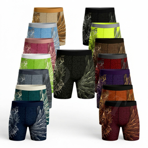 Best Selling Comfortable MMA Fighting Martial Arts Compression Shorts Breathable Customized Design Sublimation Brief Shorts - Product Image 1