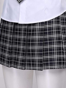 Premium Anime Cosplay School Uniform Women <b>Blazer</b> Pleated Skirt Costume <b>Set</b> Supplier - Product Image 6