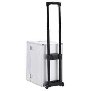 Carrello a mano in alluminio argento pilota 18.5 "x 15.4" x 10.6" - Product Image 5