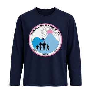 Sudadera de cuello redondo azul marino con parche bordado del escudo de Jack & Jill, de manga larga, tipo jersey de forro polar con puños y dobladillo acanalados - Product Image 1