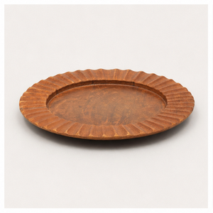 Assiette de Présentation en Bois Faite à la Main, Écologique et Festonnée, pour Hôtels de Luxe, Mariages et Dîners Prestigieux (Vente en Gros) - Product Image 6