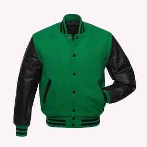 Vestes universitaires pour hommes grandes tailles, vente en gros de vestes universitaires, logo personnalisé, veste universitaire simple, veste universitaire à lettres - Product Image 5