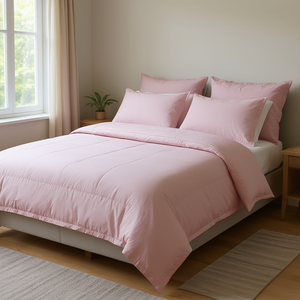 Medium Plain 300 TC 100% Cotton Bed <b>Sheet</b> Set Super <b>King</b> <b>Size</b> Simple Style Hotel & Home Quilt Cover Set Full Double <b>Size</b> - Product Image 2