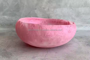 Bol de service à salade en résine de la meilleure qualité Bol de nourriture en résine pour la décoration intérieure et l'utilisation à la maison - Product Image 2