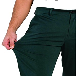 Pantalones Casuales Unisex de Color Verde Oscuro, Corte Ajustado, Impermeables, con Cierre de Cordón, de Poliéster/Nailon para Adultos - Product Image 5