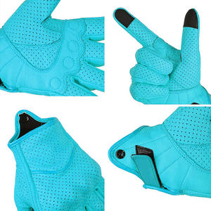 Gants de moto en cuir personnalisés avec logo, compatibles écran tactile, pour motocross et conduite tout-terrain - Product Image 5