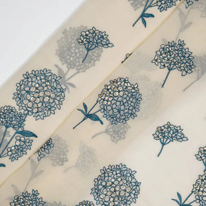 Tela de Bordado Premium con Textura de Malta, Tela de Poliéster Suave con Malla de Georgette y Encaje, Estampado Floral, Tela de Diseño para Vestidos de Novia - Product Image 3