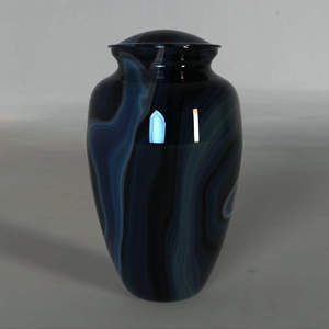Urne funéraire en métal Aile d'Aigle Noir avec motif artistique puissant pour une mémoire éternelle - Product Image 4