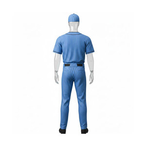 Solid Trader Customized Graphics High Density Stitching Ultra Breathable Material <b>School</b> College Wear Baseball <b>Uniform</b> - Product Image 3