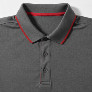 Chemises de golf personnalisées de haute qualité avec logo, 100% polyester, vente en gros, chemise de golf classique pour homme - Product Image 4