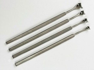 Juego de 4 Retractores de Párpados Desmarres, Instrumentos Quirúrgicos Oftálmicos de Clase I, Certificación CE, Reutilizables, para Cirugía General Hospitalaria - Product Image 1