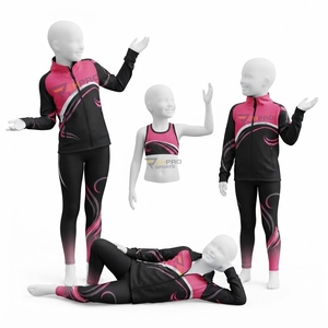 Conjunto de Calentamiento Personalizado para Majorettes, Conjunto de Ropa de Baile para Animadoras, Chaqueta, Top Deportivo, Leggings, Pantalones, Mochila - Product Image 2