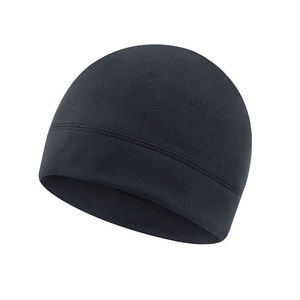 Unisex Solid Color <b>Beanie</b> <b>Hat</b> 100% Acrylic Hand Knitted Daily Outdoor Casual Winter Cap 56-58CM Head Circumference Embroidery - Product Image 1