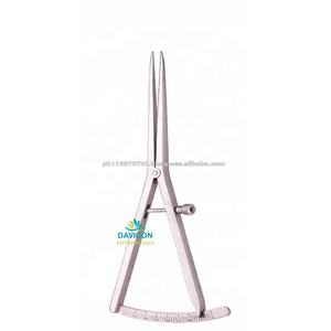 เครื่องวัดและทำเครื่องหมายด้วยพลาสติก CASTROVIEJO EPKER,เครื่องวัดความกว้างของพลาสติกทำจากสเตนเลสสตีล - Product Image 2