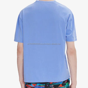 Camisetas de Manga Corta para Hombre, Camiseta de Verano con Bolsillo, Camiseta de Algodón Jersey, Camisetas Orgánicas, Cuello Redondo, Talla Grande - Product Image 6