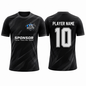Maillot de football de qualité supérieure en gros, tissu respirant, maille légère, impression par sublimation haute définition, personnalisable - Product Image 1