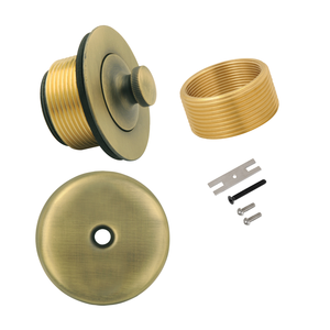 Kit de conversion de drain de baignoire avec plaque de sortie à trou unique pour remplacement de plomberie de baignoire de salle de bain - Product Image 5