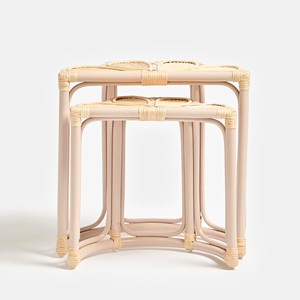 Handmade interior furniture nesting coffee <b>tables</b> functional rattan <b>table</b> for room organizer & <b>decor</b> - Product Image 2