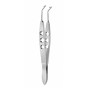 Pinces à lentilles modifiées Livernois, en acier inoxydable de qualité médicale, instrument chirurgical ophtalmique certifié CE Classe I, utilisation manuelle - Product Image 2