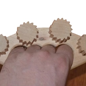 Aplicación ecológica de masajeador facial de madera natural para ahorro de herramientas de masaje eficiente facial - Product Image 1