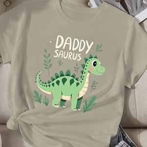 Camiseta cómoda para mujer Daddy Saurus - Product Image 4