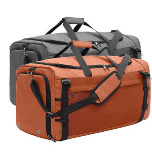 High Quality Unisex Gym <b>Duffel</b> <b>Bag</b> Nylon Zipper Closure Soft Handle 40-55L Casual Solid Color Adjustable Strap Durable Interior - Product Image 4