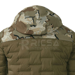 Veste matelassée de chasse d'extérieur respirante, imperméable, isolante, chaude, légère, coupe-vent pour la randonnée, le camping et les voyages - Product Image 6