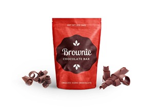 Sac d'emballage personnalisé pour chocolat, bonbons gélifiés, <span class=keywords><strong>coca</strong></span>, compostable, biodégradable, sel, bougie, sable, plastique, sachet debout avec fermeture éclair - Product Image 3