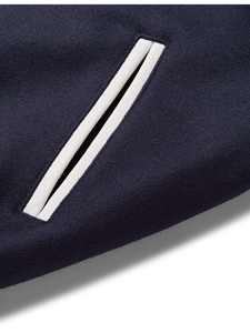 Chaqueta Letterman de Lona 100% Poliéster de Alta Calidad, Cuello Alto, Bordado Personalizado con Nombre de Equipo, Club Deportivo, Logotipo, Impermeable, Invierno - Product Image 4