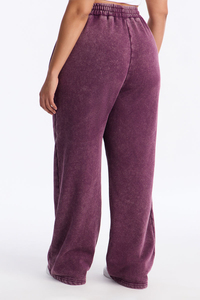Nouvel Arrivage Pantalon de survêtement en molleton de coton pour femme, coupe large, taille haute, ample, avec cordon de serrage, longueur intégrale, couleur unie, style décontracté - Product Image 3