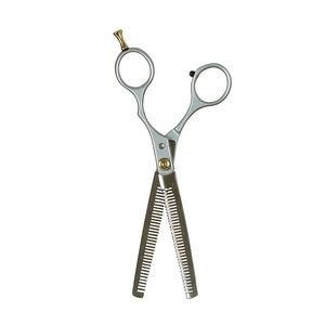 Razor Edge Barber <b>Shears</b> Thinning <b>Shears</b> With Finger Rest Stainless Steel Custom Thinning Scissors - Product Image 6