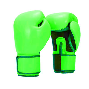 Gants de combat et d'entraînement professionnels en cuir de bonne qualité pour l'entraînement en équipe, avec support pour les poignets, gants de haute qualité - Product Image 1