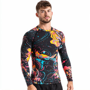 Camiseta Deportiva Personalizada para Hombre, Camiseta Deportiva Sublimada OEM, Camiseta Deportiva 100% Poliéster Estampada para Hombre - Product Image 6