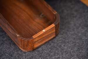 Premium Handmade Solid Wooden Jewelry <b>Storage</b> Box with Lid Luxury Wooden Keepsake Box Ring Organizer Gift Box Custom Wooden - Product Image 6