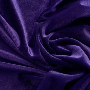 100% Polyester Royal <b>Blue</b> Velvet 9000 Fabric Soft Woven Wrinkle Resistant Breathable Luxury Modern Girls Men Women Suit Blazer - Product Image 5