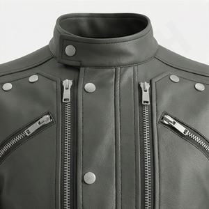 Veste de moto en cuir véritable pour homme de qualité supérieure, nouvelle arrivée, vestes de moto d'hiver, protections amovibles, personnalisables - Product Image 4
