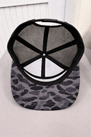 Gorras Trucker Tricolores Hechas en Indonesia, Personalizables con Marca, Promocionales, de Alta Calidad, Camuflaje, Unisex, 6 Paneles, Gorras Deportivas 168 para Exteriores