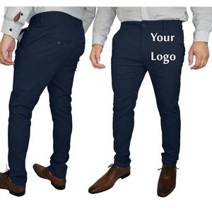 Pantalones de trabajo de diseño único para hombre, última tela de algodón para formal e informal, OEM directo de fábrica, Bangladesh, varios colores disponibles - Product Image 4