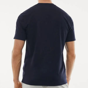 Camiseta de algodón para hombre de alta calidad, conjunto de ropa deportiva orientada a la exportación, ajuste deportivo, precio de fábrica al por mayor, OEM - Product Image 4