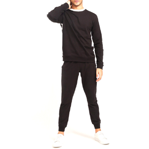 Survêtements décontractés pour hommes 100 % coton, imprimés numériquement, avec logo personnalisé, en molleton, grande taille, couleur unie, pour l'été, vente en gros - Product Image 2