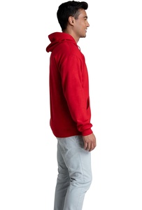 Sweat à capuche vintage pour homme, 100% coton, 400 GSM, poids lourd, noir délavé à l'acide, sans motif - Product Image 3